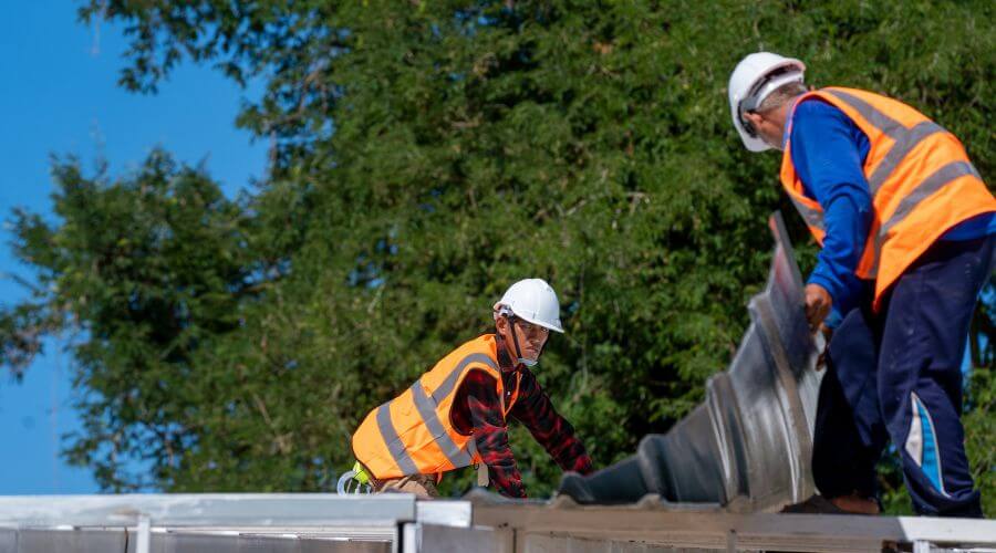 Professional metal roof installation in Riverdale, ND